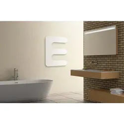 Heizkörper Heizung Design Badheizung Mittelanschluss dreiarmig 80x60cm weiß