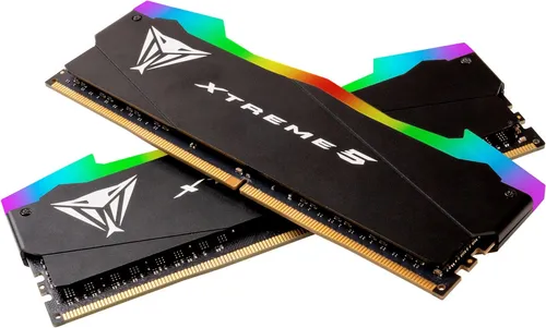 Patriot Viper Xtreme 5 RGB DDR5 RAM 32GB - Höchstleistung für Gamer - Arbeitsspeicher mit 32 GB (2 x 16 GB) und 8000 MT/s, optimiert für High-End-Plattformen mit RGB-Beleuchtung und XMP 3.0-Unterstützung für maximale Performance.