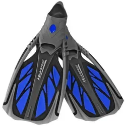 Aqua Speed Flosse INOX – Perfekte Flossen für entspanntes Tauchen - Flossen für Meer, Pool & See – Ergonomische Fußtasche für perfekten Sitz und kraftsparendes Schwimmen bei jedem Flossenschlag.