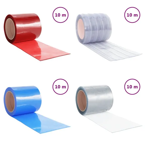 Streifenvorhang Rolle PVC – Effektiver Fliegenvorhang - Gardinen & Vorhänge – Transparente PVC-Lamellen für optimalen Insektenschutz und einfache Montage, ideal für Türen und Durchgänge.