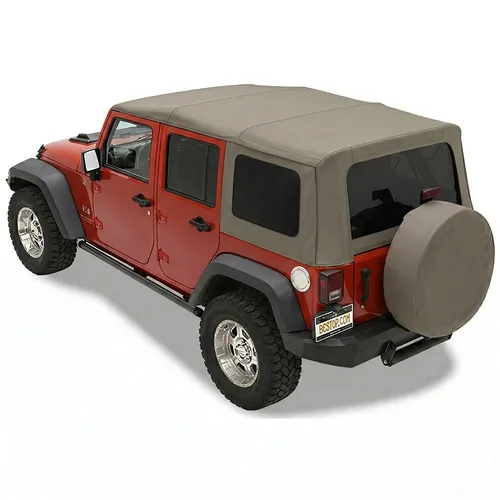 Bestop Sailcloth Ersatzhaut für Original-Softtop mit getönten Scheiben Jeep JK