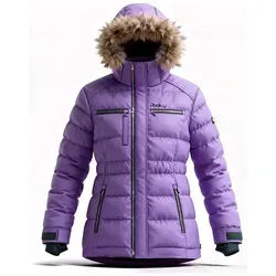 Peek U Winterparka in Lila, Größe 110 für Kinder - Der Peek U Winterparka in Lila bietet optimalen Schutz bei kaltem Wetter: wasserdicht, atmungsaktiv und mit praktischen Taschen. Ideal für aktive Kinder, die auch im Winter viel draußen sind.