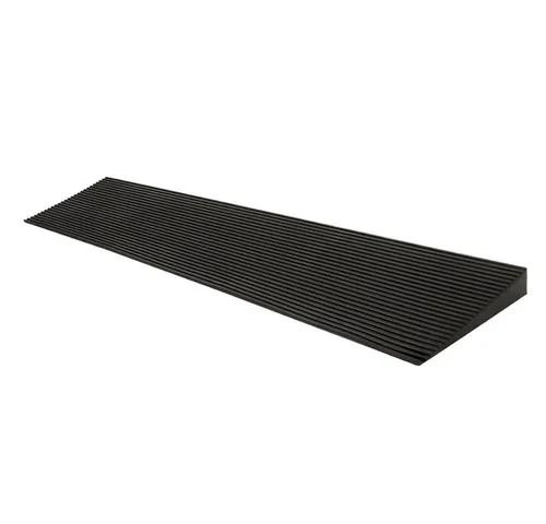 Kingpower Auffahrrampe 35 mm - Barrierefreie Gummi Rampe für Rollstühle - Auffahrrampe aus rutschfestem Vollgummi, ideal für Rollstühle und Rollatoren. Perfekt für ein barrierefreies Zuhause oder Büro, auch für den Außenbereich geeignet.