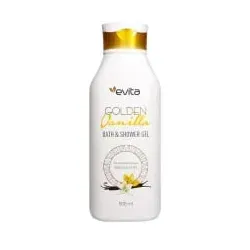 evita Golden Vanilla Bath & Shower Gel 4890 , 0,5 Liter - Flasche
