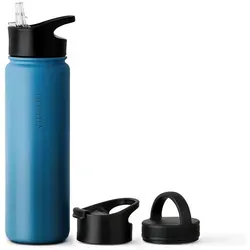 Vinsun Isolierflasche Edelstahl Trinkflasche 750ml - Thermobehälter aus Edelstahl, BPA-frei und bruchsicher – ideal für kohlensäurehaltige Getränke, auslaufsicher und geschmacksneutral.