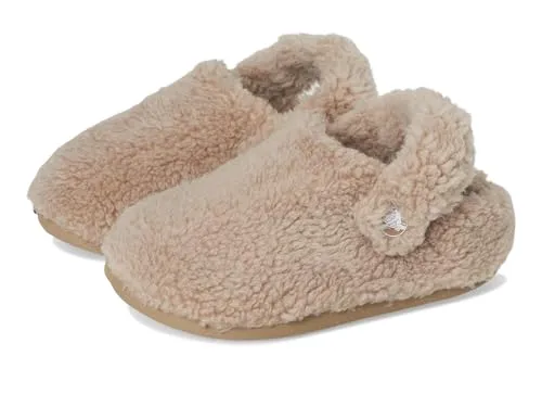 Crocs Pantoffeln Kinder Classic Cozzzy Slipper K - Beige, Größe 33/34 - Bequeme Hausschuhe für Kinder, ideal für drinnen und draußen. Der Classic Cozzzy Slipper K von Crocs bietet hohen Tragekomfort und ist in der Farbe Beige erhältlich.