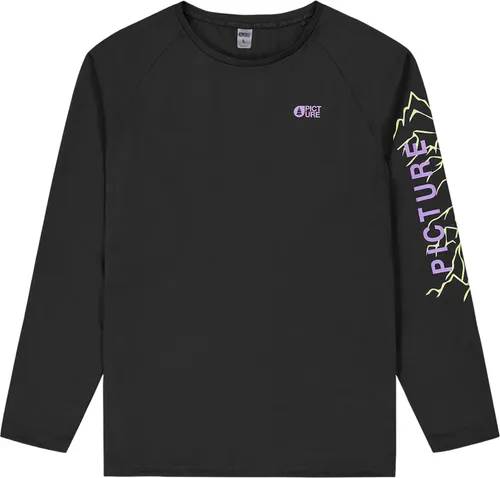 PICTURE TIMONT TECH Longsleeve 2026 schwarz - M - Hochwertiges TIMONT TECH Longsleeve für aktive Outdoor-Aktivitäten. Hergestellt aus recyceltem Polyester, mit feuchtigkeitsableitender Technologie und UV-Schutz, ideal für intensives Training.