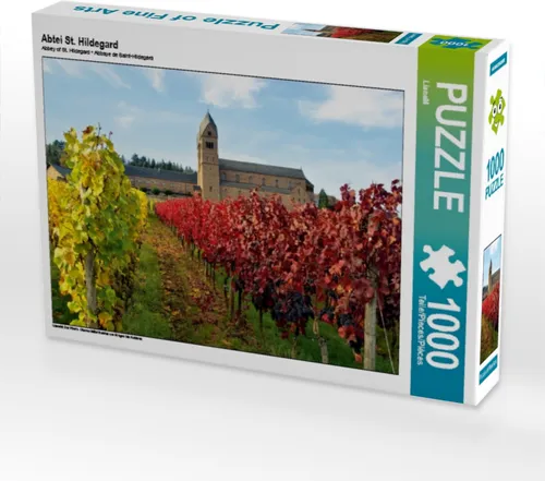Calvendo Abtei St. Hildegard 1000 Teile Puzzle quer 640x480mm, CALVENDO; 7364691