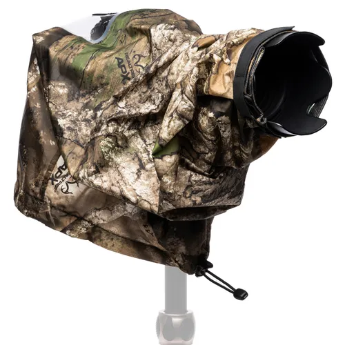 Think Tank Emergency Rain Cover Medium Realtree APX - Regenschutzhülle für Kameras, mit Nahtversiegelung für optimalen Schutz bei Regen und Staub. Das Realtree APX Camo-Muster sorgt für perfekte Tarnung in der Natur.