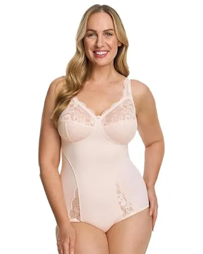 Susa Damen Latina Body 75E - Halbtransparent in Soft Peach - Klassische BHs für Damen, ideal für anspruchsvolle Frauen, mit hochwertiger Verarbeitung und eleganter Transparenz.