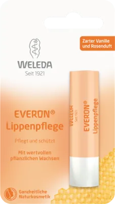 WELEDA Everon Lippenpflege 4.8 g - Lippenpflege mit natürlichem Sonnenschutz LSF 4, schützt vor Kälte und Wind, sorgt für zarte, geschmeidige Lippen ohne Film. Ideal für alle, die Wert auf natürliche Inhaltsstoffe legen.