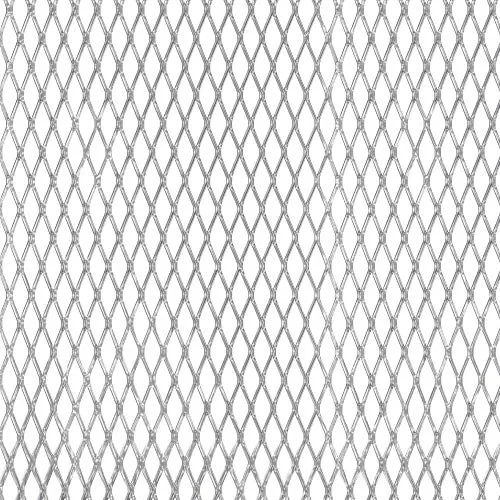 Alberts 467241 Streckmetallblech | Aluminium | Aluminium, silberfarbig eloxiert | 250 x 500 x 1,6 mm