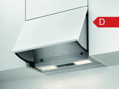 AEG Carat EB-Dunstabzugshaube DEB1621S, 60cm, 3 Stufen - Dunstabzugshaube für Einbau mit LED-Beleuchtung und 3 Leistungsstufen, ideal für eine effiziente Küchenlüftung.