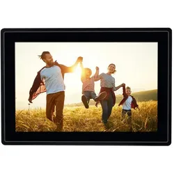 ROLLEI Smart Frame WiFi 100 - 10.1 Zoll digitaler Bilderrahmen, 800 x 1280p, WiFi und Frameo-App für einfache Fotoübertragung