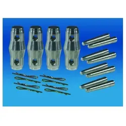 Alutruss 60302895 Quadlock Verbindung Satz - Traversen-Zubehör für stabile Verbindungen, ideal für professionelle Licht- und Bühnentechnik.