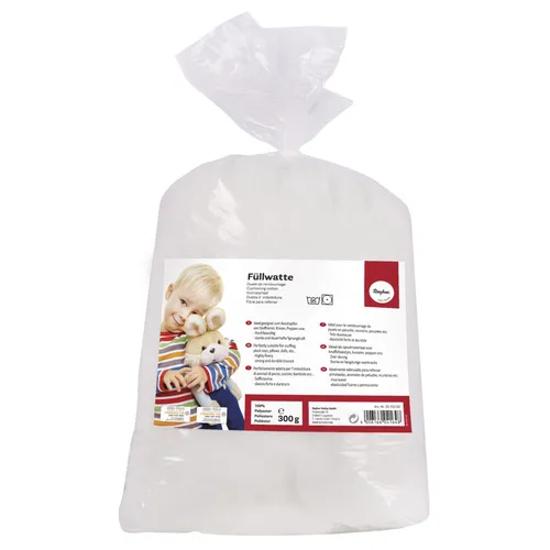  Füllwatte hochflauschig Flocken Beutel 300g 26,63 EUR/kg