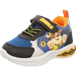 Leomil Paw Patrol Blinkschuhe für Jungen – Schwarz - Interaktive LED-Sneaker mit Rubble-Motiv. Diese bequemen Schuhe leuchten bei jedem Schritt und motivieren zur Bewegung. Rutschfeste Sohlen sorgen für Sicherheit beim Spielen.