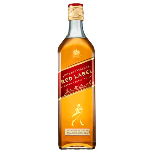 Johnnie Walker Red Label Blended Scotch Whisky 40 % vol 0,7 Liter