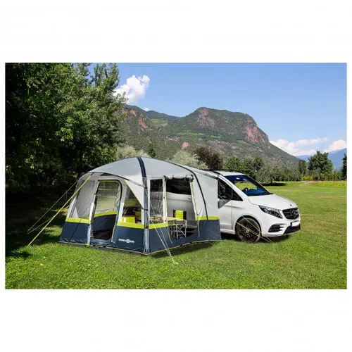 Brunner Trouper 2.0 aufblasbares Busvorzelt - Aufblasbares Vorzelt mit optimiertem Luftrahmen für bessere Raumausnutzung, ideal für Camping und Reisen mit dem Bus.