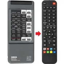 Fernbedienung geeignet für YAMAHA AX-450 | AX-550 | AX450
