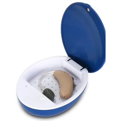 Premium Mini Trockenbox PRO UV T36 für Hörgeräte - Haushaltsgroßgeräte – Reinigen und entkeimen Sie Ihre Hörgeräte effektiv mit UV-C Licht und wählen Sie zwischen 3h oder 6h Trocknung für eine längere Lebensdauer.