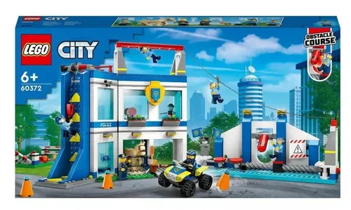 LEGO 60372 Polizeischule V29 - Kreatives Spielset für angehende Detektive, fördert Fantasie und Teamarbeit