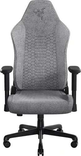 RAZER Iskur V2 X Gaming-Stuhl, Light Grey Fabric #1907238 - Drehstühle & -sessel mit integrierter Lordosenstütze für ergonomischen Komfort und maximaler Neigung von 152 Grad für individuelles Sitzen.
