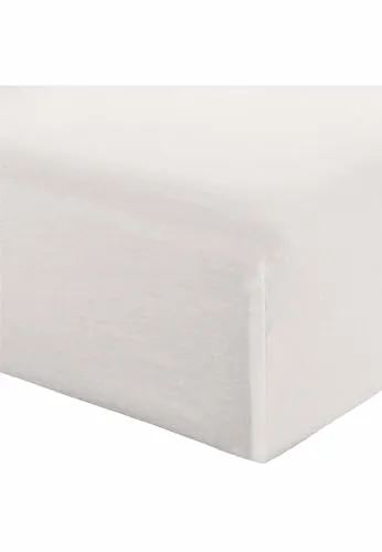 Mela Jersey Spannbetttuch PAMBAN - 100% Bio-Baumwolle - Nachhaltiges Spannbetttuch PAMBAN aus 100% Bio-Baumwolle, dreifach zertifiziert. Weich, saugfähig und bügelfrei mit Rundum-Gummizug für perfekten Sitz. Ideal für Matratzen bis 36cm Höhe.