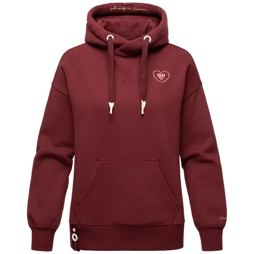 NAVAHOO Damen Kapuzensweatshirt Stylischer Damen Hoodie im Oversize-Look Goldfee