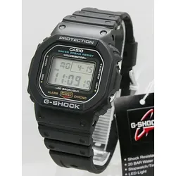 CASIO G-SHOCK Digitaluhr DW-5600UE-1ER - Armbanduhren mit robustem Resin-Gehäuse, stoßfest und ideal für Abenteuer und Sportaktivitäten.