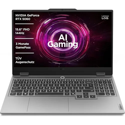 Lenovo LOQ 3 83JG000SGE - Leistungsstarkes 15" FHD Notebook - Notebook mit AMD Ryzen™ 7, 16GB RAM und 1TB SSD für schnelle Performance, ideal für Gaming und kreative Anwendungen.