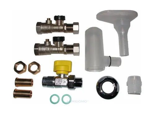 Wolf Anschluss-Set CGS-2 AP inkl. KFE-Hahn und therm. Sicherung für Gasheizung