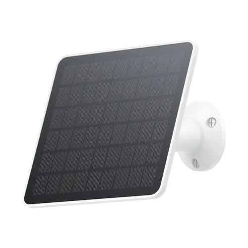 eufy Security Solarpanel (3W) für eufyCam - Solarmodul für kontinuierliche Stromversorgung, IP65 wetterfest, ideal für Außenüberwachung und einfache Installation mit flexiblem Kabel.