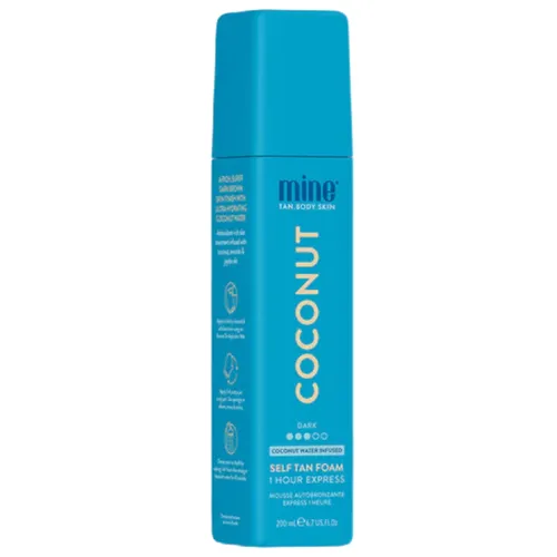 MineTan Self Tan 1 Hour Express Self Tan Foam Coconut Water 200 ml