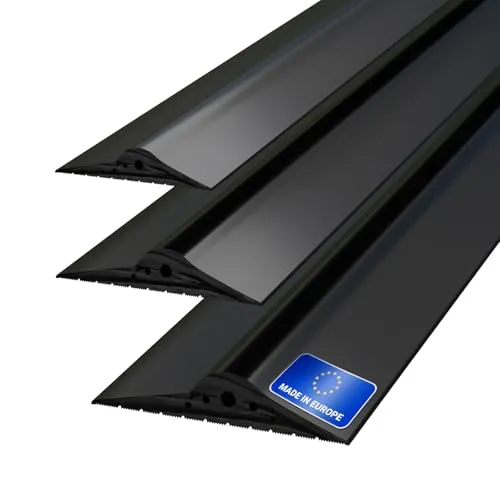 DQ-PP Garagentor Dichtung 2m – 15mm x 80mm – schwarz – EPDM Gummidichtung - Hochwertige EPDM Dichtung für Garagentore. Witterungsbeständig und flexibel, schützt vor Regen und Staub. Ideal für gängige Garagentore wie Novoferm und Hörmann.
