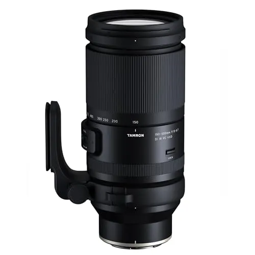 TAMRON 150-500mm F 5-6.7 Di III VC VXD - Hochwertiges Teleobjektiv für Nikon Z-Mount mit VXD-Autofokus und Bildstabilisator für gestochen scharfe Aufnahmen