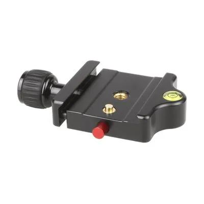 SIRUI MP-20 Schnellwechselbasis - Aluminium, 1.4 Zoll und 3.8 Zoll Gewinde, ideal für Stativköpfe und Einbeinstative mit Safety Lock System zur sicheren Befestigung