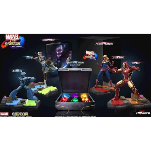 Marvel vs. Capcom: Infinite (Collector's Edition) - Microsoft Xbox One - Fighting - Erlebe epische Kämpfe mit der Collector's Edition für Xbox One, die exklusive Inhalte und beeindruckende Grafiken bietet. Ein Muss für jeden Fighting-Fan! Kompaktes Design für stundenlangen Spielspaß.