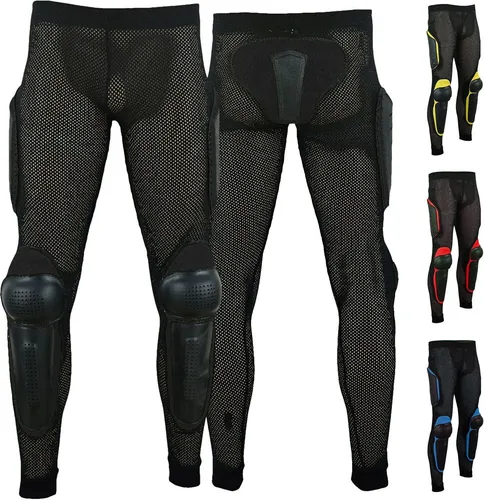 German Wear Protektorenhose für Motorrad und Motocross - Motorradhosen mit hochdichtem EVA-Schutz für maximalen Schutz beim Motorradfahren, BMX und Skateboarden. Atmungsaktives Design für Komfort bei intensiven Aktivitäten.