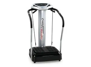 Crazy Fit Vibrationsplatte – 500W Fitnessgerät für effektives Muskeltraining - Vibrationsplatten für Zuhause, ideal für Muskelaufbau und Fettverbrennung. Mit 50 Geschwindigkeitsstufen und Haltegriffen für mehr Sicherheit beim Training.