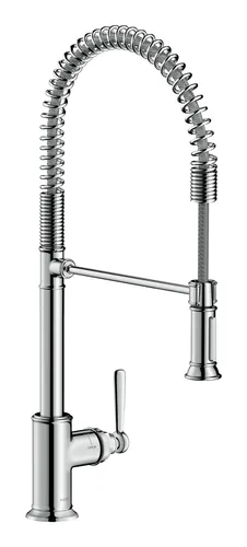Axor Montreux Einhebel-Küchenmischer 210 Semi-Pro - Edelstahl Finish - Hochwertige Armatur mit modernem Edelstahl Finish, ideal für professionelle Küchen und bietet präzise Wassersteuerung.