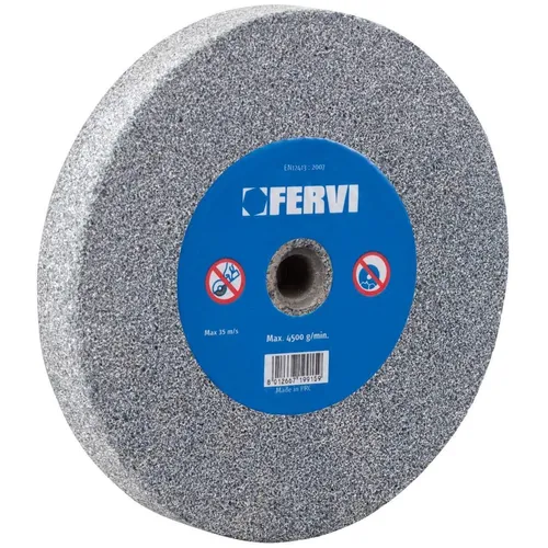 Mola abrasiva grana 36 corindone x smerigliatrice 200x20x32 mm Fervi mg12/36