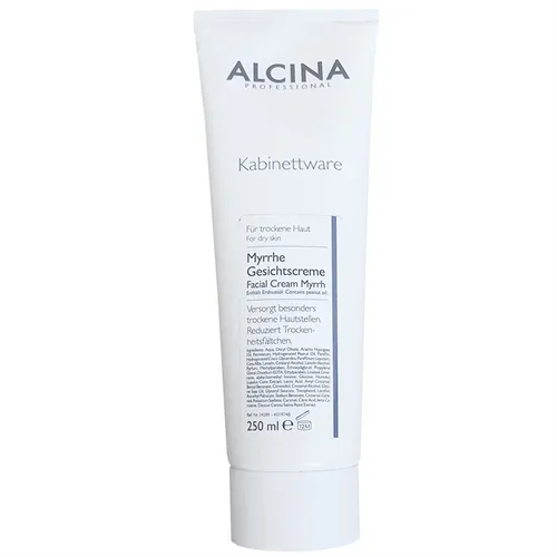 Alcina Myrrhe Gesichtscreme 250 ml - Tagespflege für trockene Haut, spendet intensive Feuchtigkeit und sorgt für ein geschmeidiges Hautgefühl.