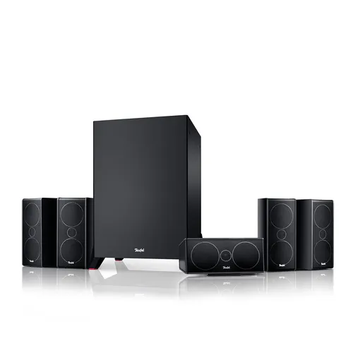 Teufel CONSONO 35 MK3 5.1 Set - Heimkino mit Micro-HiFi-Satelliten - Lautsprecher-Systeme mit exzellenter Sprachverständlichkeit und starkem Subwoofer, ideal für beeindruckendes Heimkino-Erlebnis.