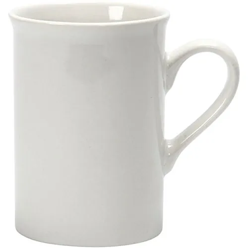 Becher, H: 10 cm, D: 6,9-7,4 cm, Weiß, 1Stck.