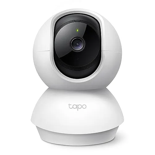 Tapo C200C 360° WLAN-Überwachungskamera - Überwachungskamera für Innenräume mit 1080P HD-Video, Nachtsicht und Bewegungserkennung. Ideal zur Überwachung von Babys und Haustieren, kompatibel mit Alexa und Google Assistant.