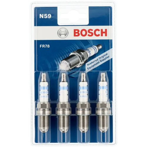 Bosch Zündkerze Super 4 0 242 232 801 – Hochleistungszündkerze - Zündkerze für optimalen Zündfunken, langlebig und zuverlässig in Kfz-Elektroniksystemen. Ideal für eine verbesserte Motorleistung.