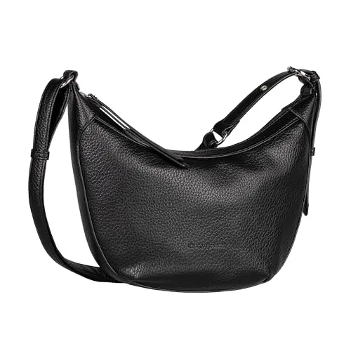 TOM TAILOR Umhängetasche Crossbody Bag schwarz - Stylische Umhängetasche in Schwarz, ideal für den Alltag. Mit verstellbarem Schulterriemen und praktischem Reißverschluss bietet sie Komfort und Funktionalität für unterwegs.
