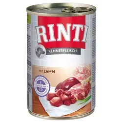 Rinti Kennerfleisch Nassfutter für Hunde - Lamm 400g