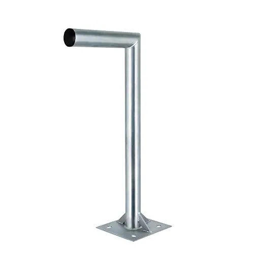 Premium X 60cm Wandhalter für Satelliten-Schüssel - Halterungen für Satellitenschüsseln - Hochwertige, verzinkte Stahl-Wandhalterung mit einfacher Montage und Kabeldurchführung für optimalen Wetter- und Feuchtigkeitsschutz.